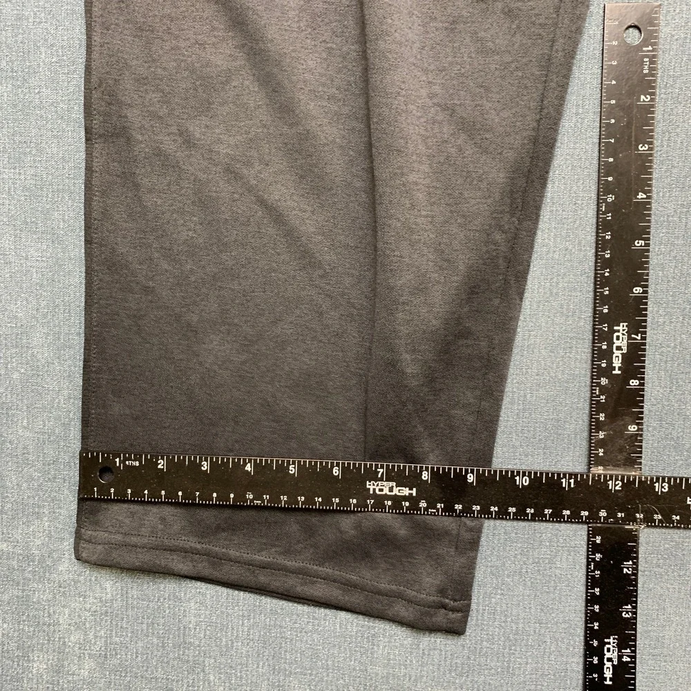 New Balance Track Pants Mens 2XL Heather Gray Athletic Performance Straight Leg